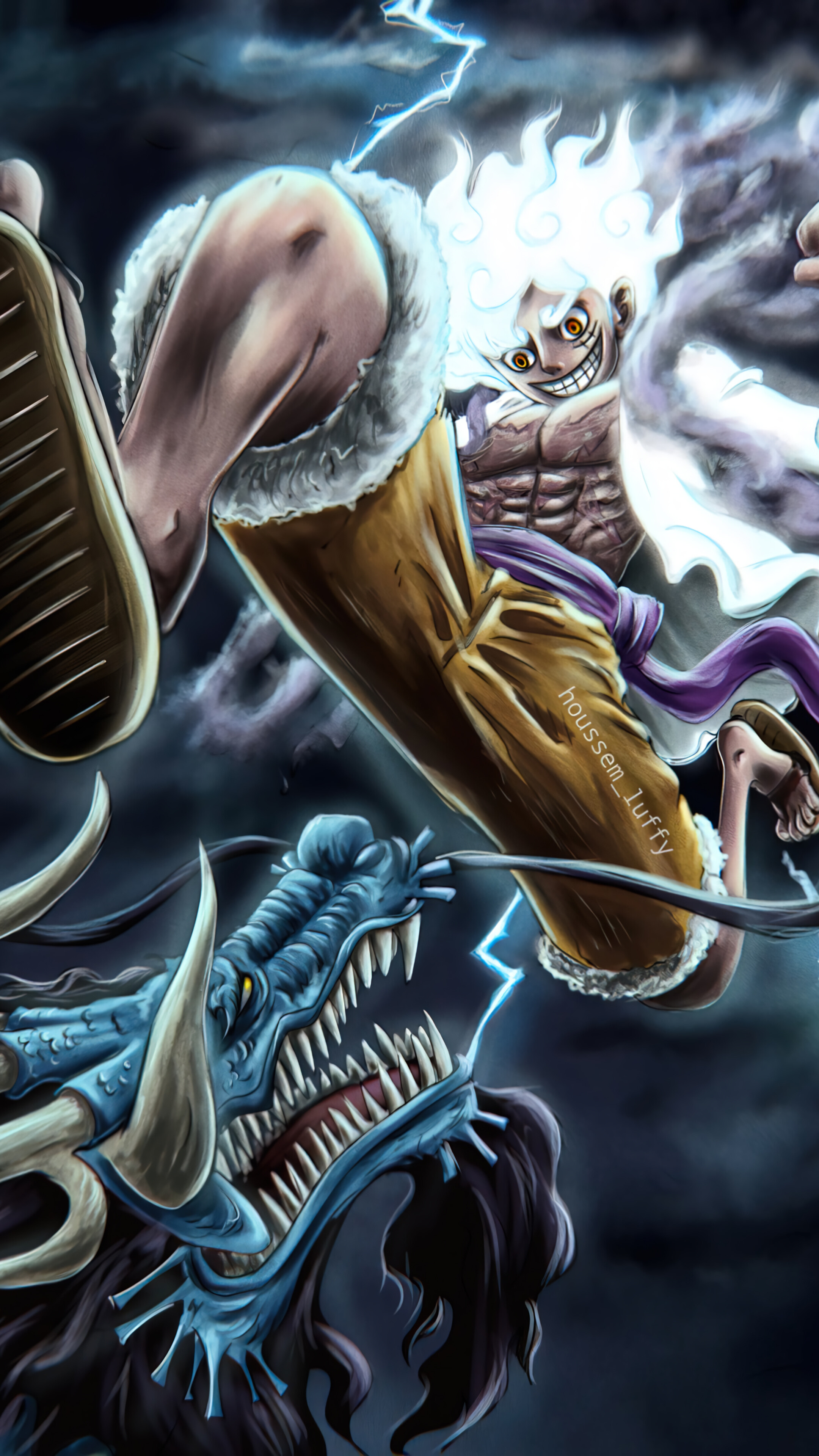 Tổng hợp hình nên Luffy Gear 5