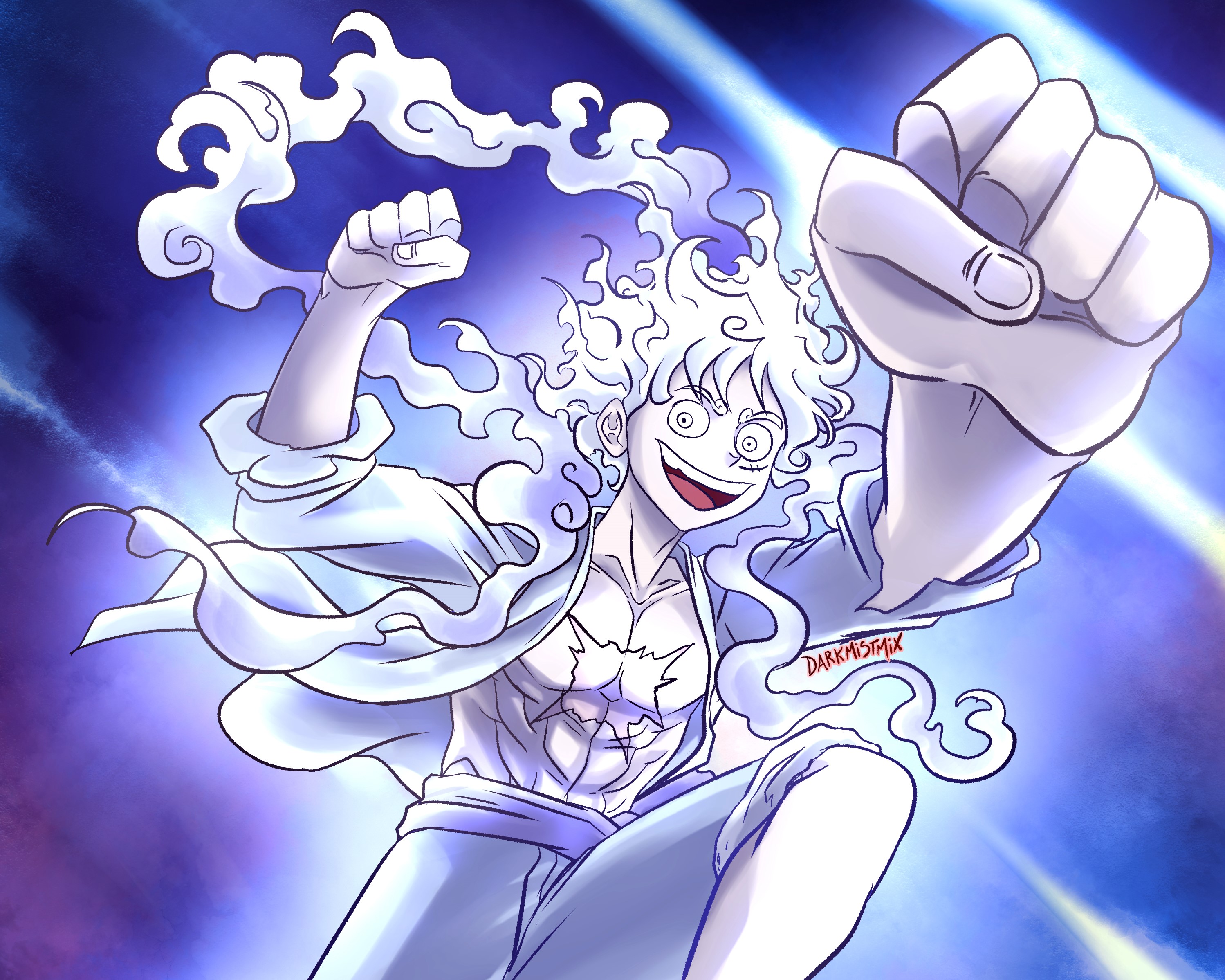 Tổng hợp hình nên Luffy Gear 5