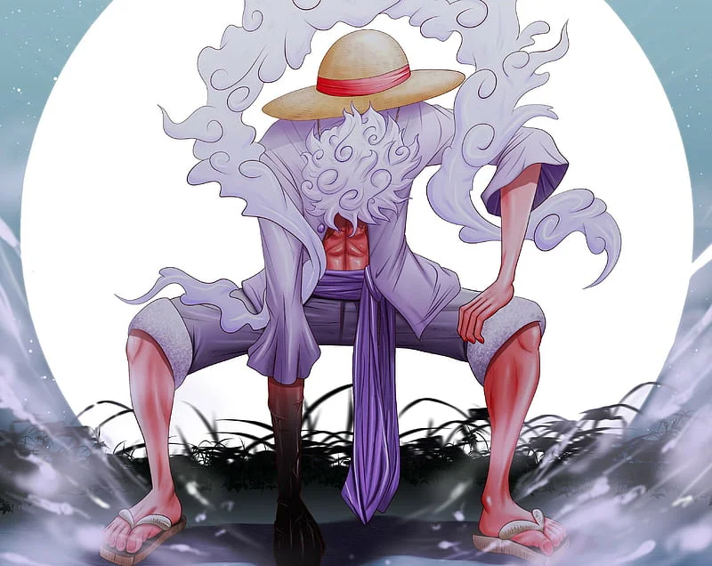 Tổng hợp hình nền Luffy Gear 5 đẹp mắt cho điện thoại