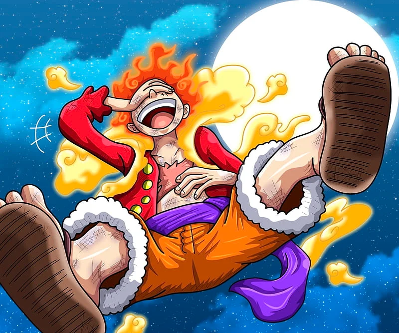 Tổng hợp hình nền Luffy Gear 5 đẹp mắt cho điện thoại
