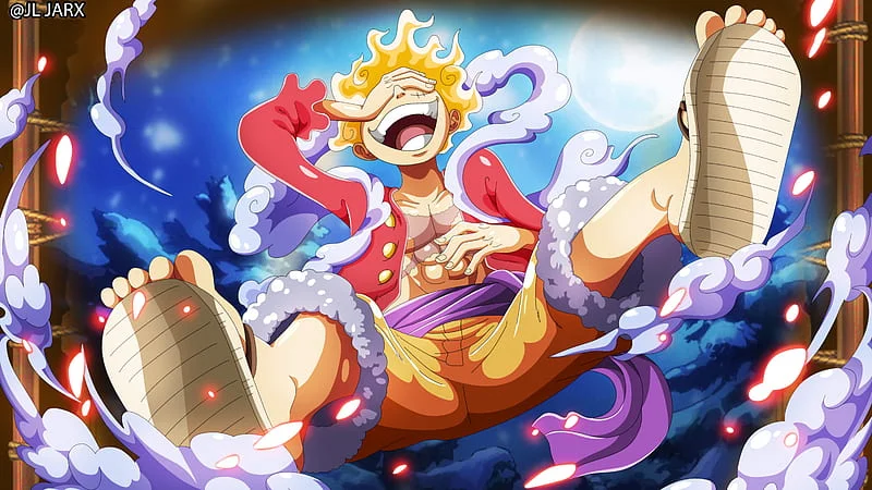 Tổng hợp hình nền Luffy Gear 5 đẹp mắt cho điện thoại