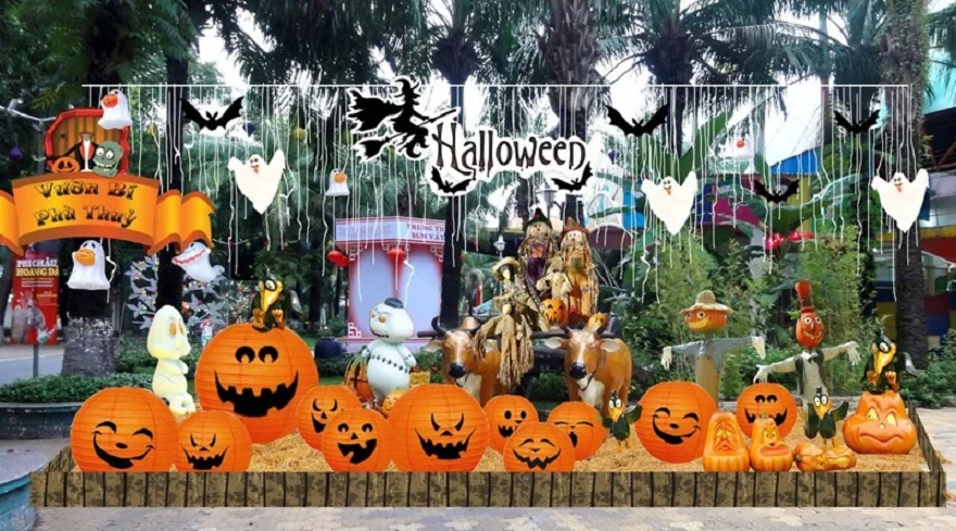 địa điểm vui chơi halloween tphcm