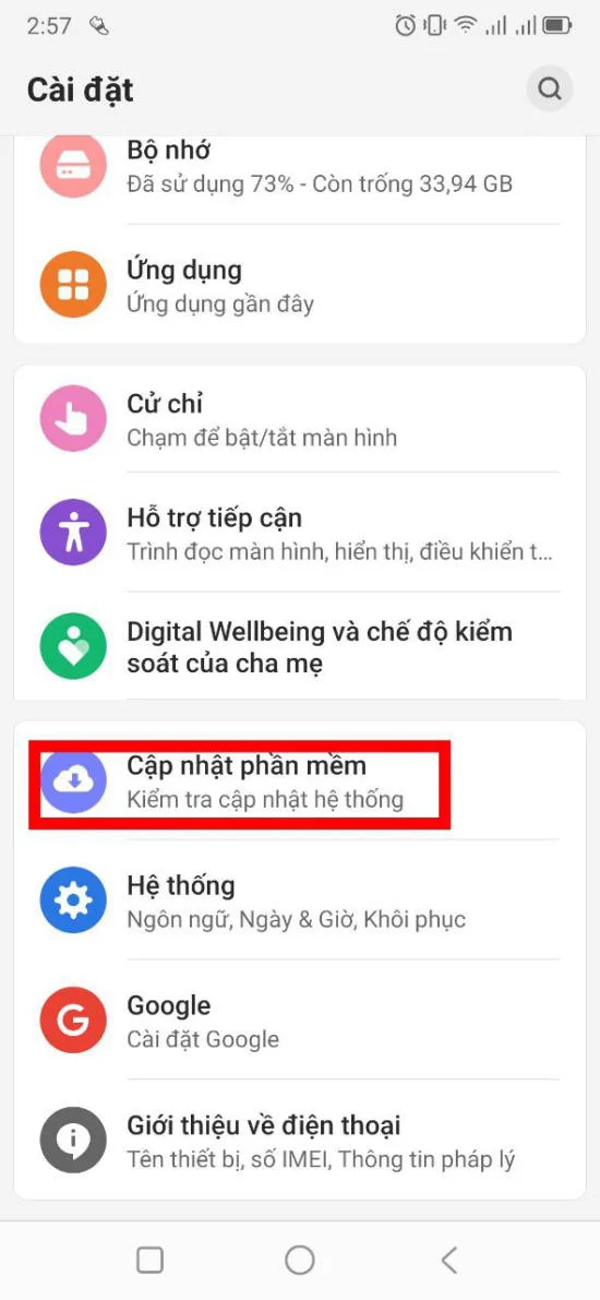 Màn hình điện thoại Android bị nhòe màu