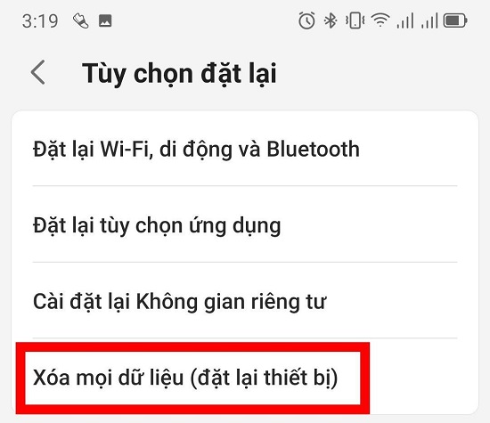 Màn hình điện thoại Android bị nhòe màu