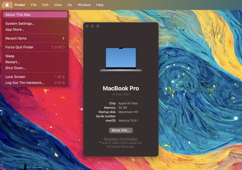 Cách xác định kiểu máy và năam phát hành của MacBook