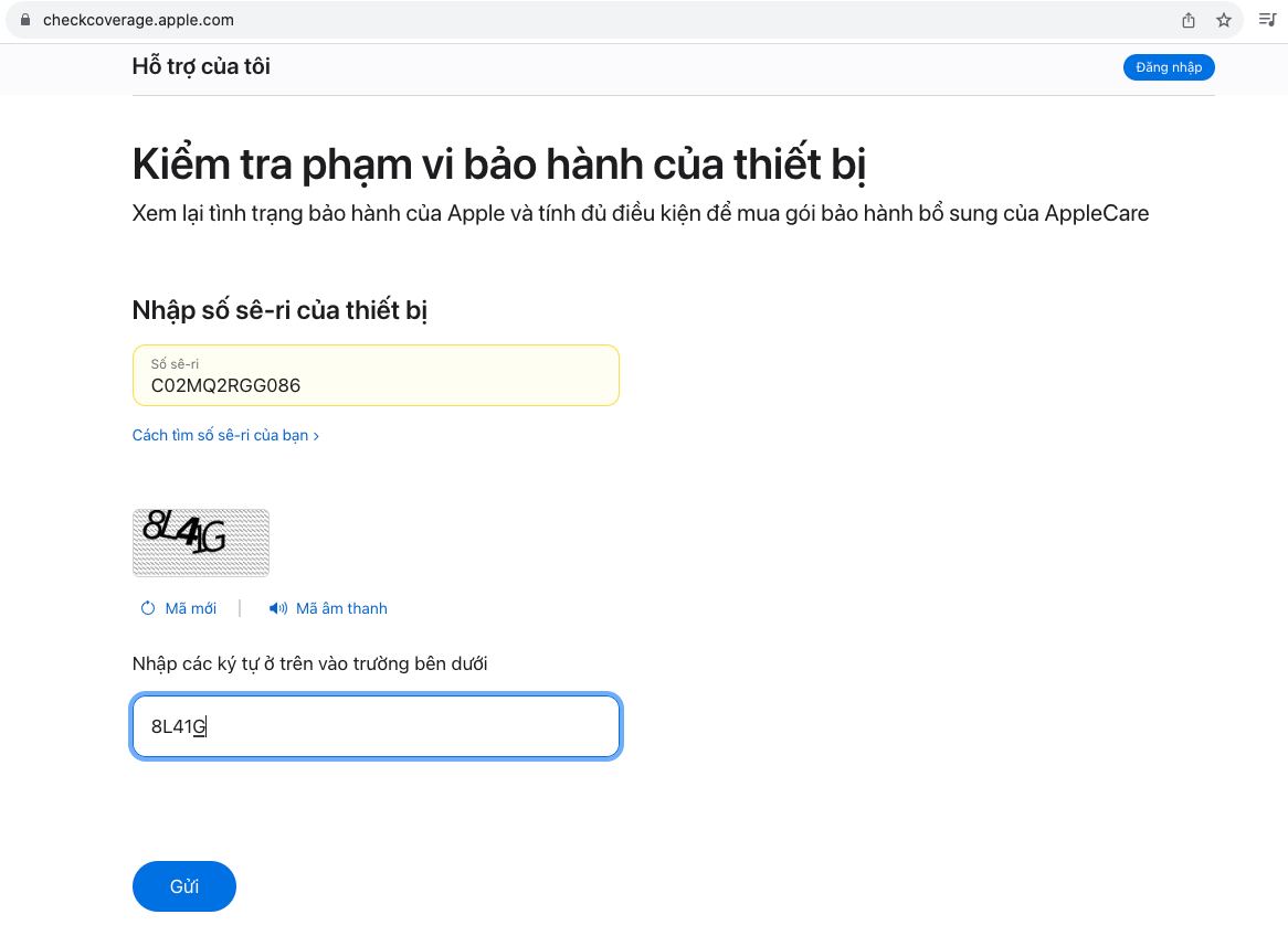 Cách xác định kiểu máy và năam phát hành của MacBook