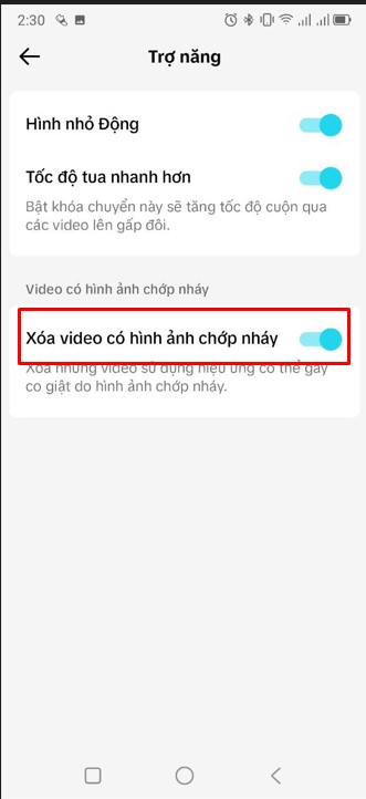 Hướng dẫn tắt hiệu ứng chớp nháy trên Video TikTok 