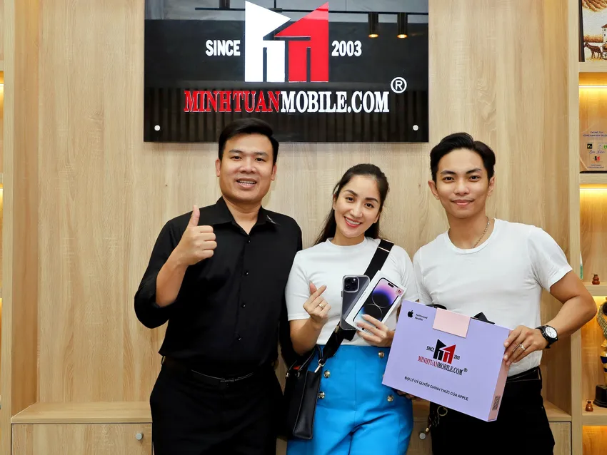 Minh Tuấn Mobile là nhà bán lẻ được yêu thích nhất tại Việt Nam.