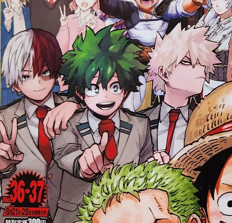 My Hero Academia chap 396WSJ-2