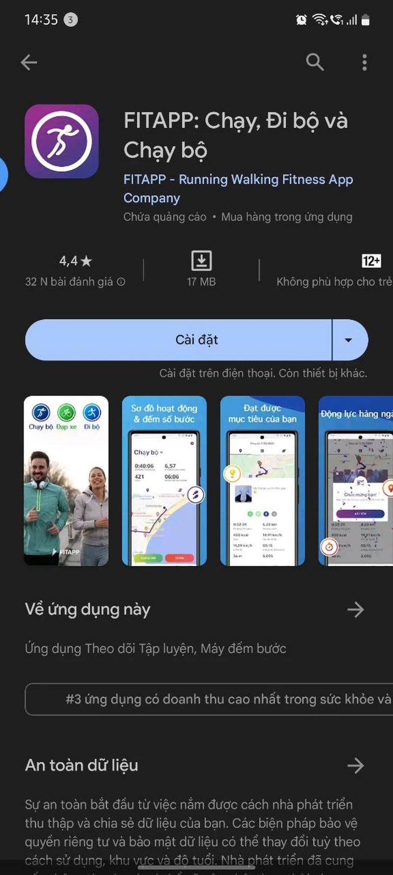 ứng dụng chạy bộ miễn phí trên điện thoại mới nhất 2023-12