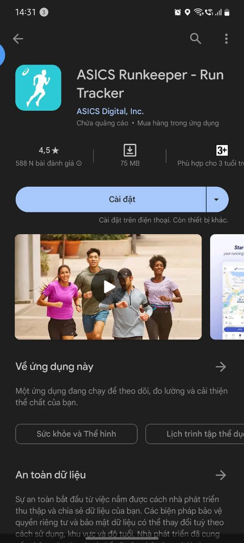 ứng dụng chạy bộ miễn phí trên điện thoại mới nhất 2023-4