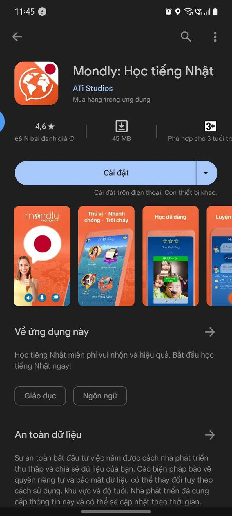 ứng dụng học tiếng Nhật miễn phí trên điện thoại mới nhất 2023-12
