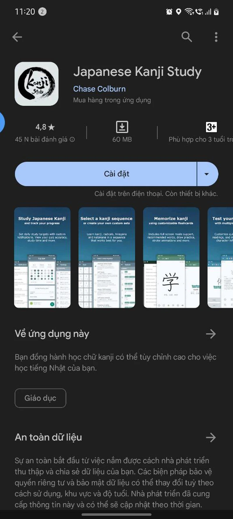 ứng dụng học tiếng Nhật miễn phí trên điện thoại mới nhất 2023-11