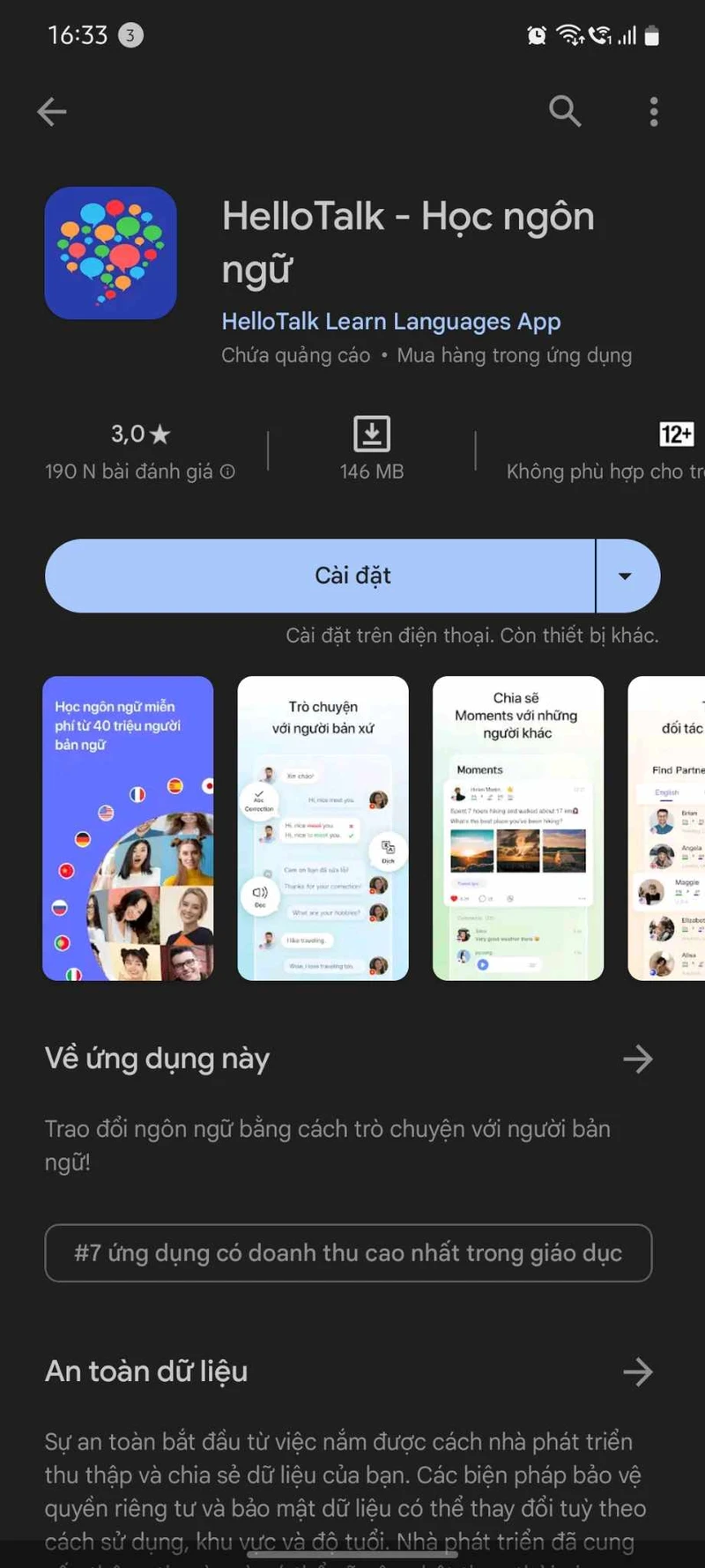 ứng dụng học tiếng Trung miễn phí trên điện thoại mới nhất 2023-11
