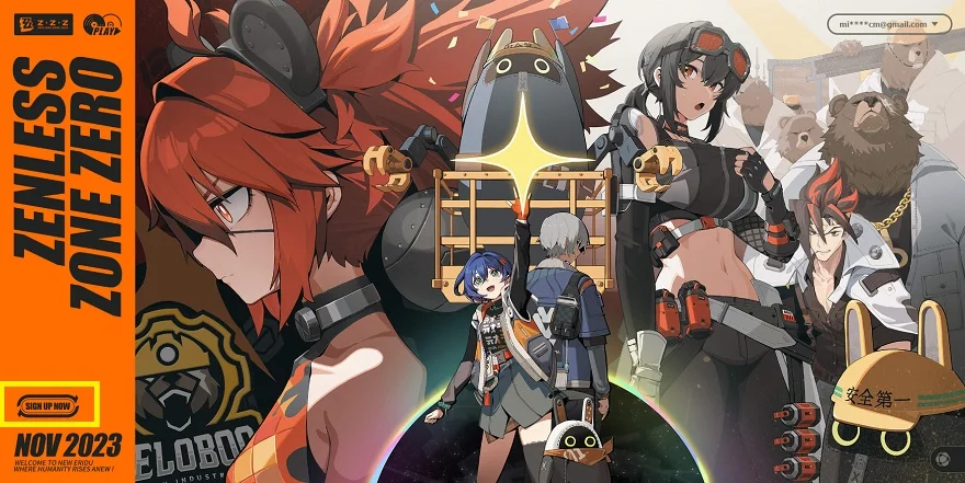 Đăng ký beta test zenless zone zero 