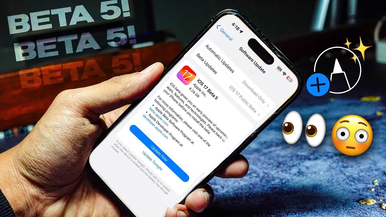 Đánh giá hiệu năng và thời lượng pin của iOS 17 Beta 5