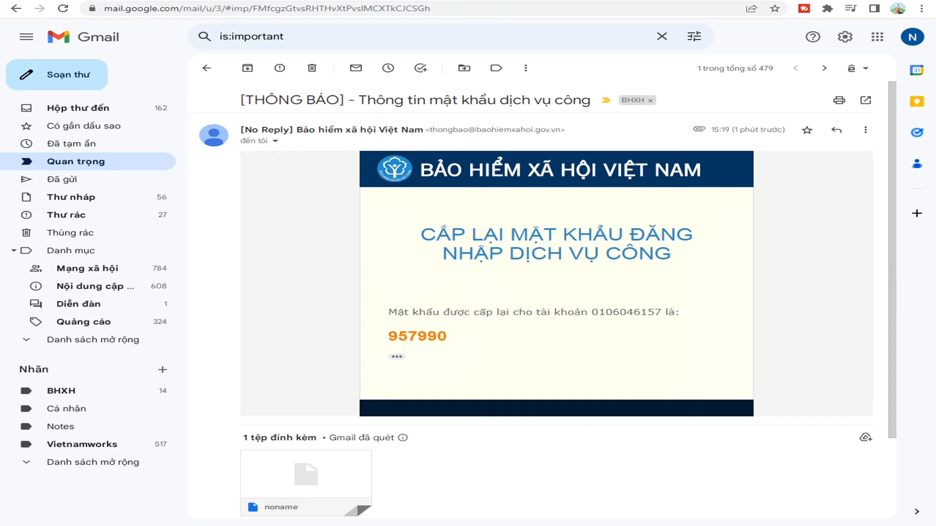 Quên mật khẩu VssID