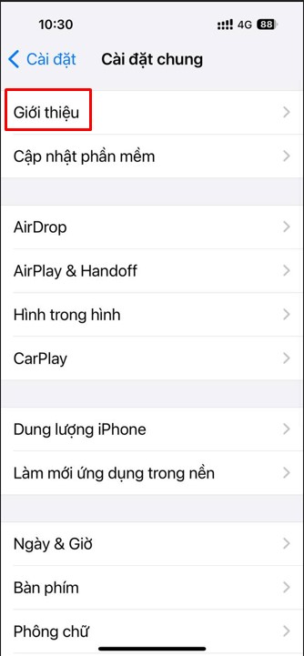Tính năng tối ưu hóa Pin trên iOS 17.0.2