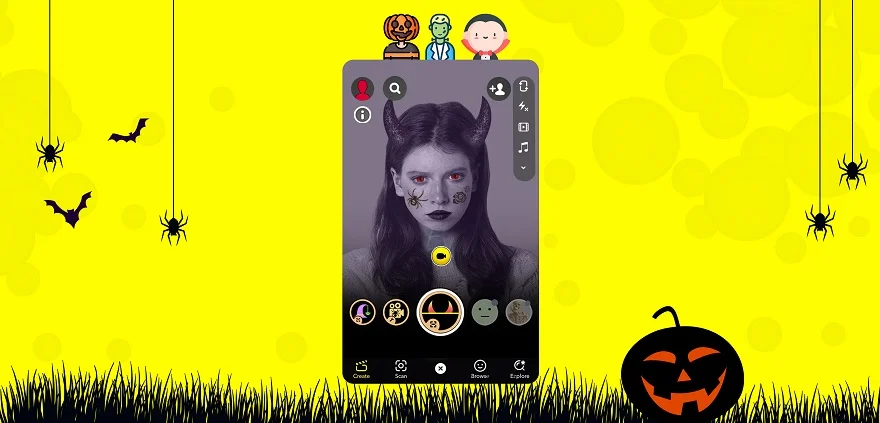 Top ứng dụng Halloween