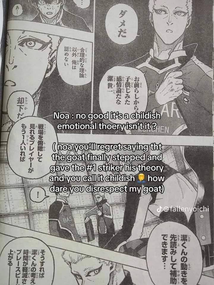 Spoiler Blue Lock chap 230