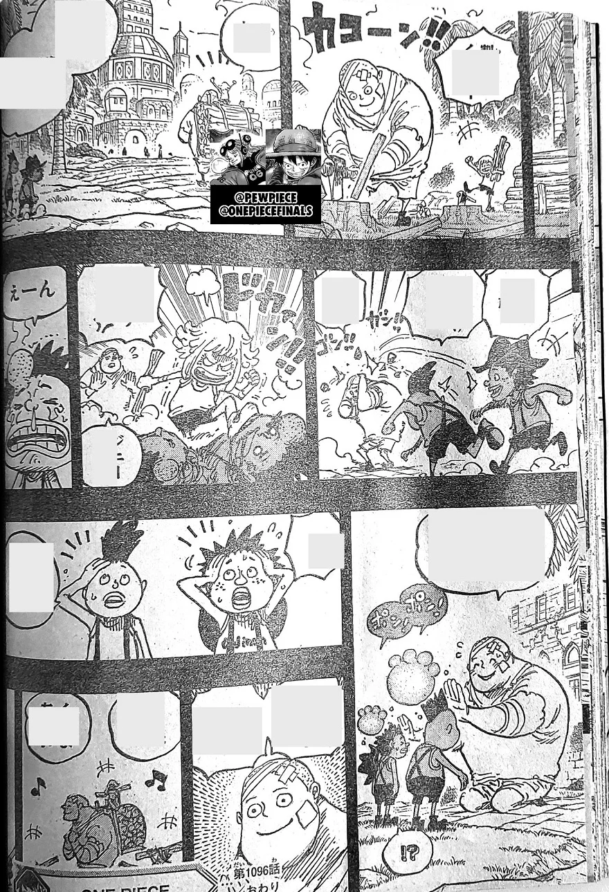 Spoiler One Piece chap 1096