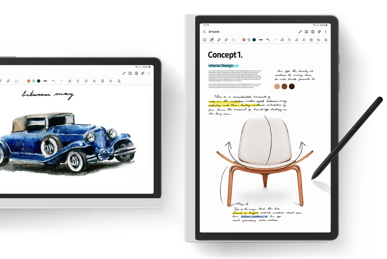 Tấm Note (nam châm) Galaxy Tab S9