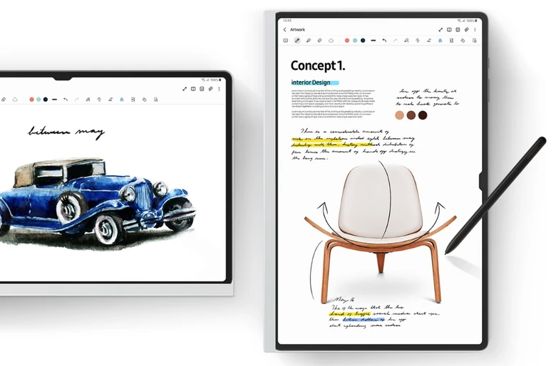 Tấm Note (nam châm) Galaxy Tab S9 Ultra