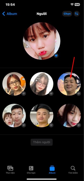 Cách tạo album cùng một chủ thể trên iOS 17