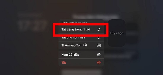 Tắt thông báo trên iPhone
