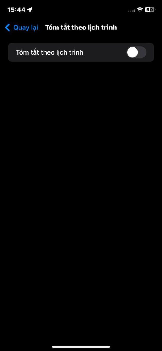 Tắt thông báo trên iPhone