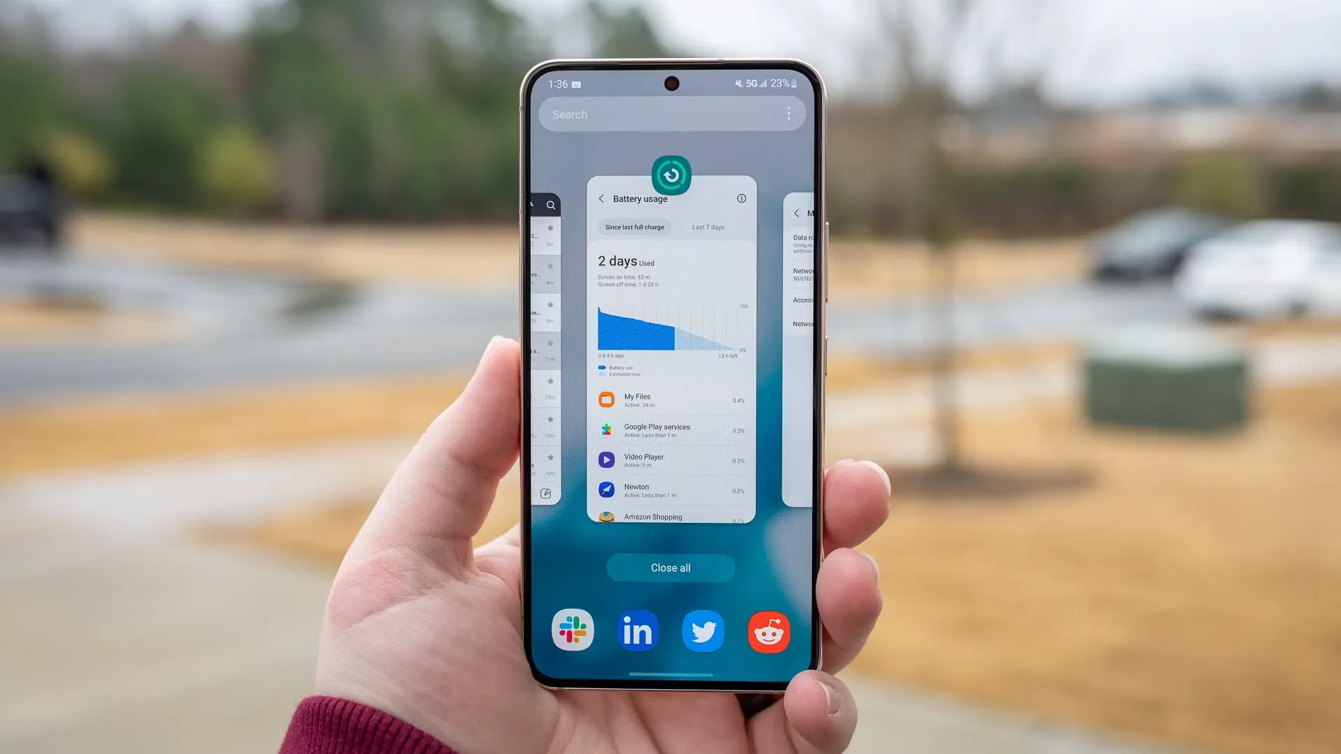 tắt ứng dụng chạy ngầm trên điện thoại Samsung
