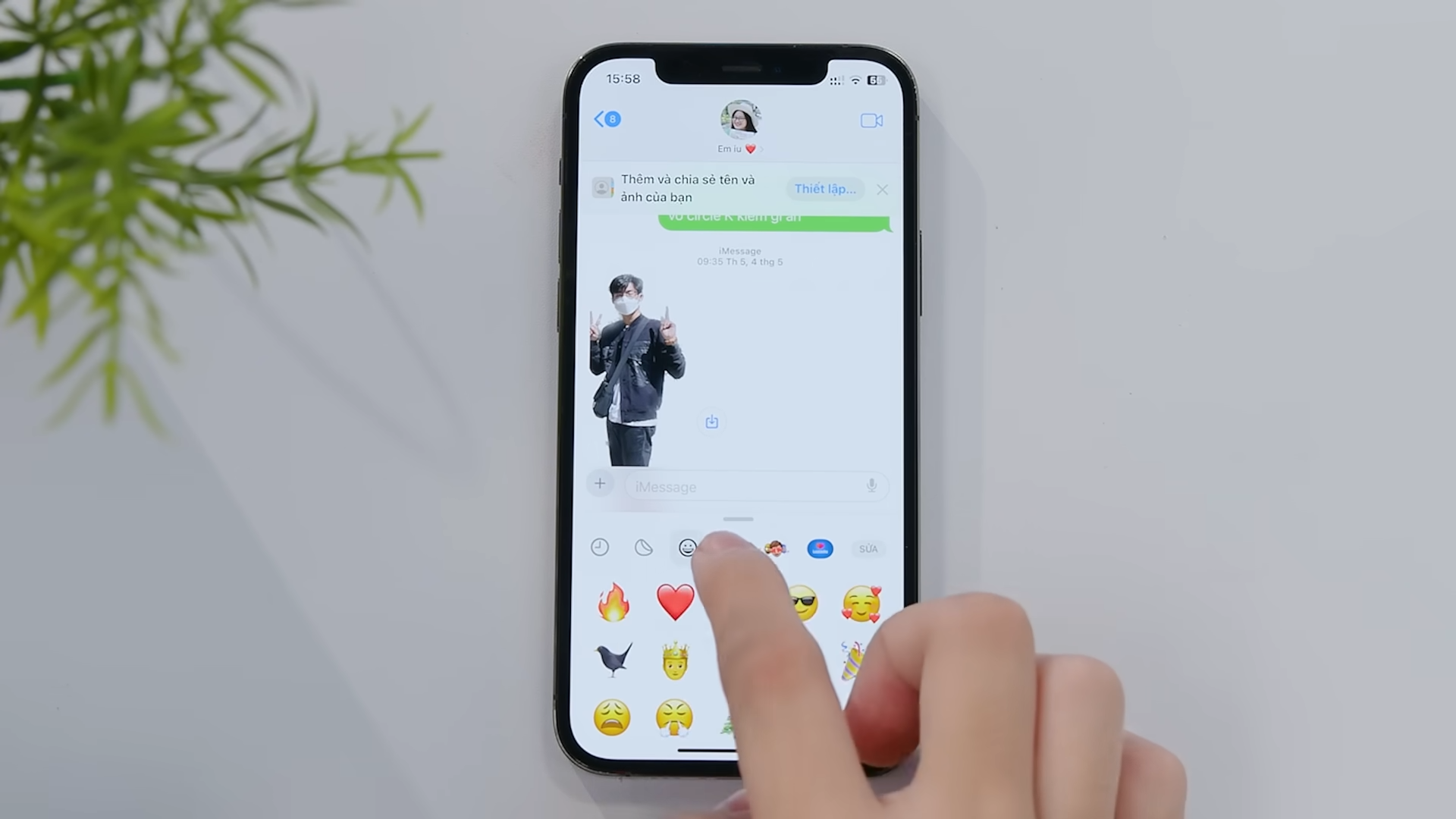 Tính năng tin nhắn trên iOS 17