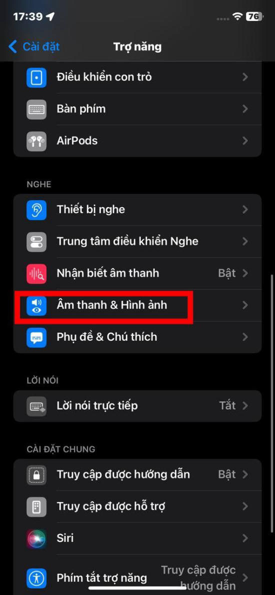 Bật tính năng nháy đèn trên iPhone 11