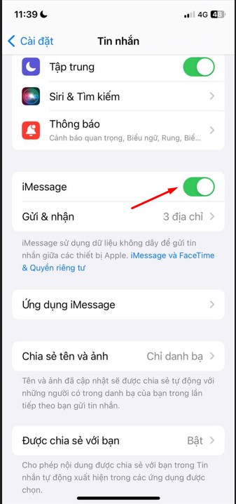 Hướng dẫn sử dụng các tính năng của ứng dụng tin nhắn trên iOS 17