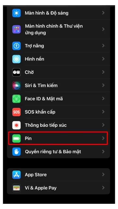 Tối ưu hóa pin trên iPhone 15 series