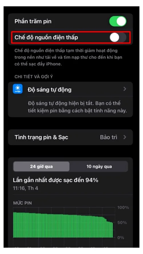 Tối ưu hóa pin trên iPhone 15 series