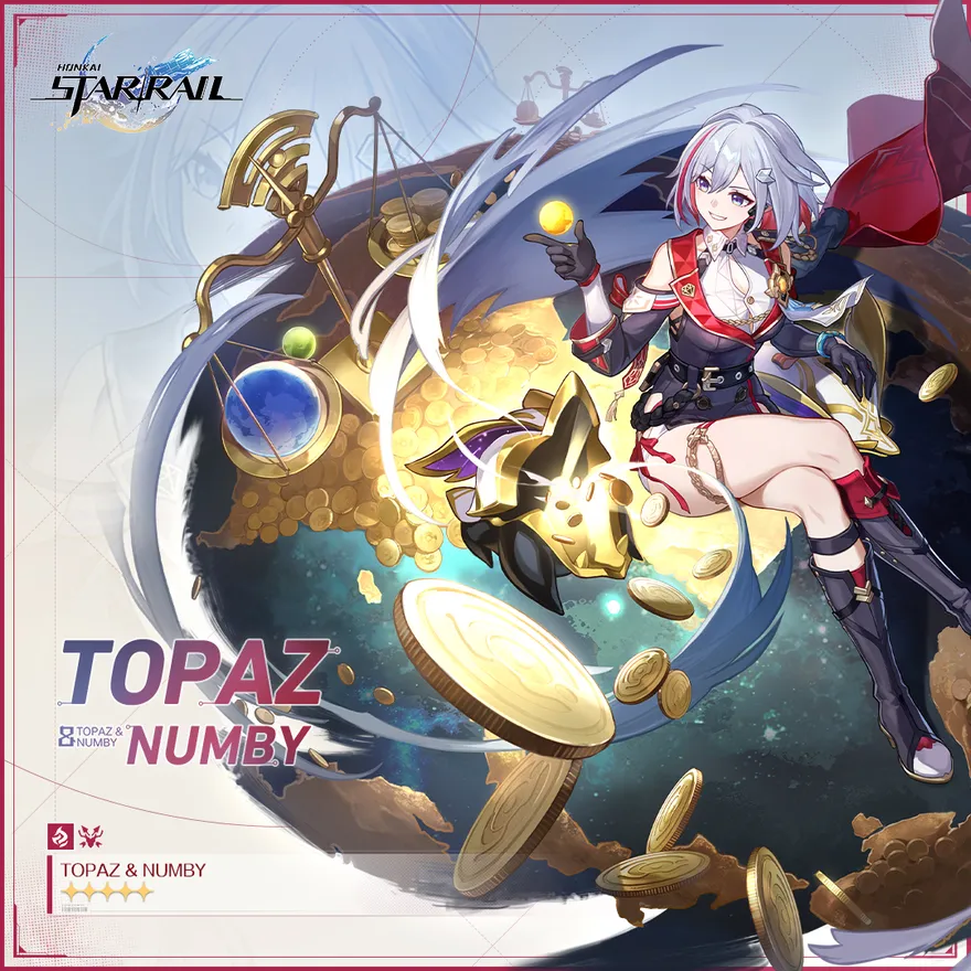Topaz & Numby Honkai Star Rail