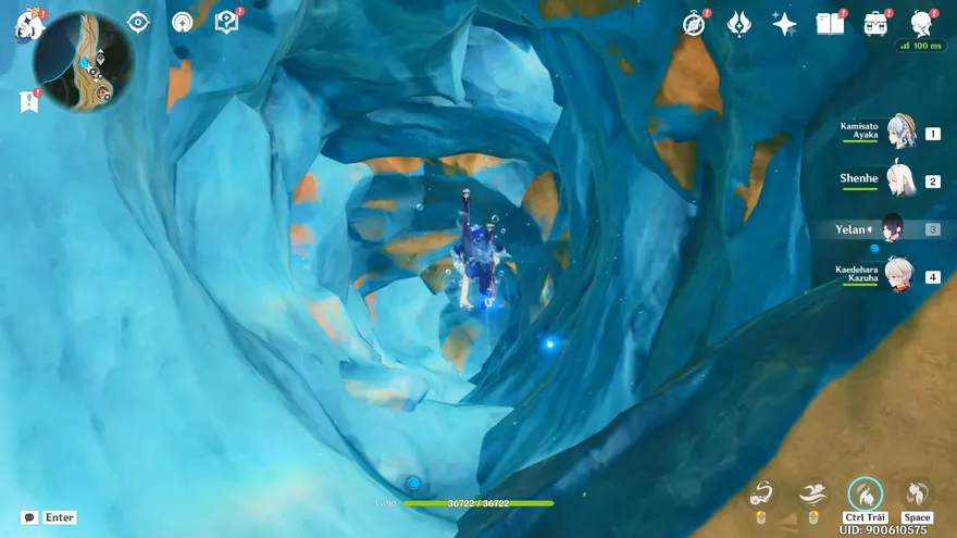 Vị trí Hoàng Đế Thép Lửa map Fontaine