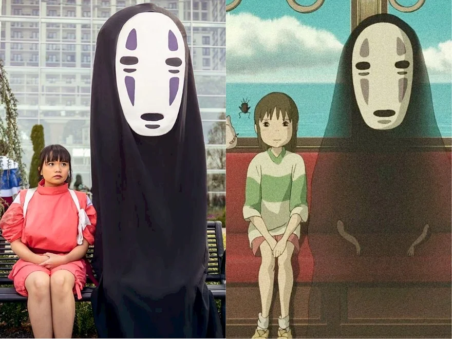 Chihiro và Vô Diện ơi, mình đi đâu thế?