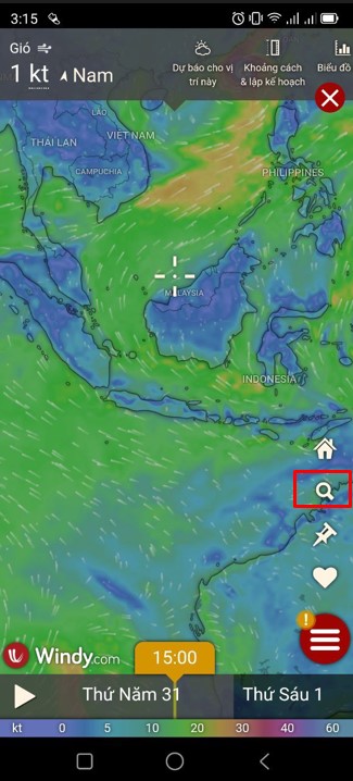 Ứng dụng theo dõi thời tiết