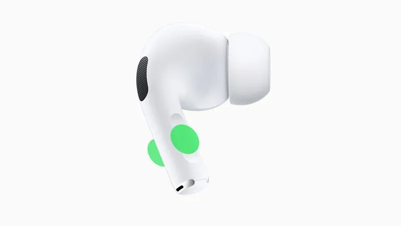 Bật tắt âm trên Airpods Pro
