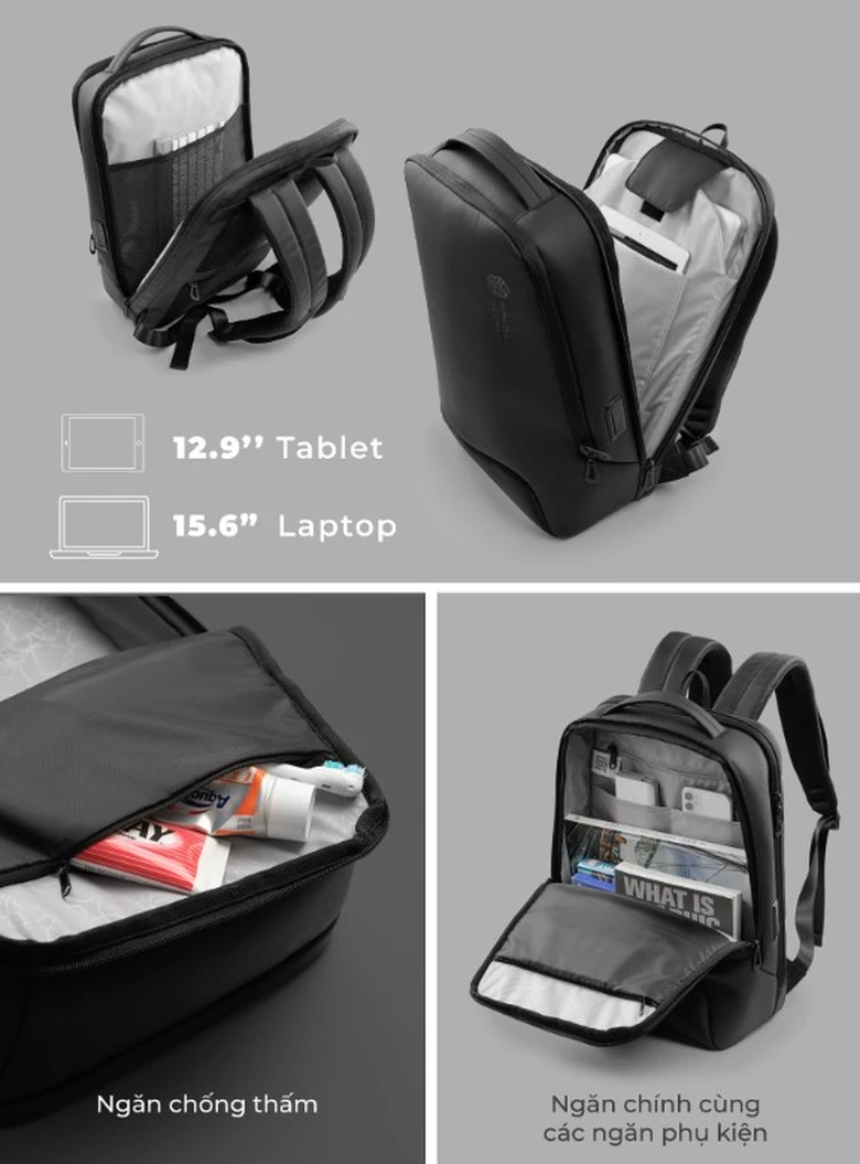 Balo MacBook 15.6 inch Kingbag Apollo