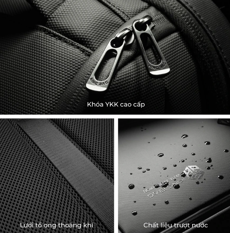 Balo MacBook 15.6 inch Kingbag Zelos