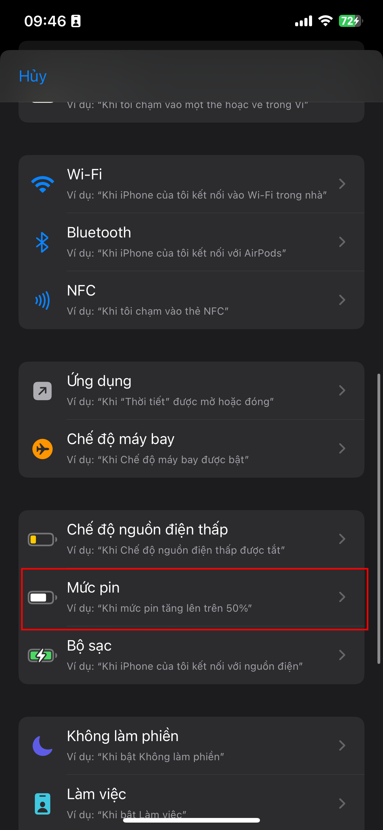 Cách để iPhone phát thông báo khi sạc pin đạt mức 80%