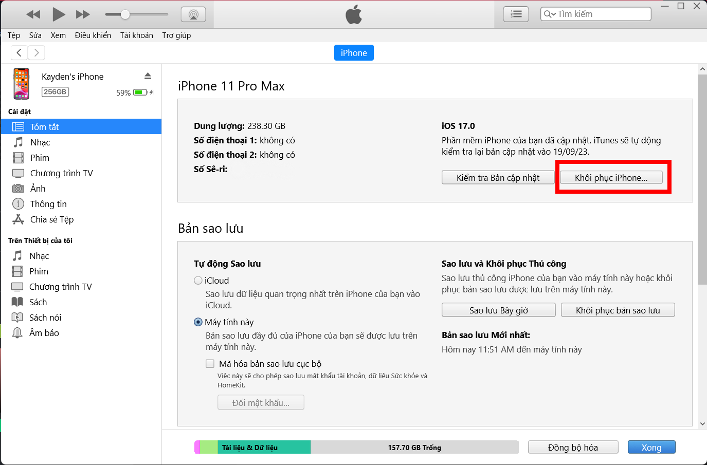 cách hạ cấp từ iOS 16.6.1 về iOS 16.6