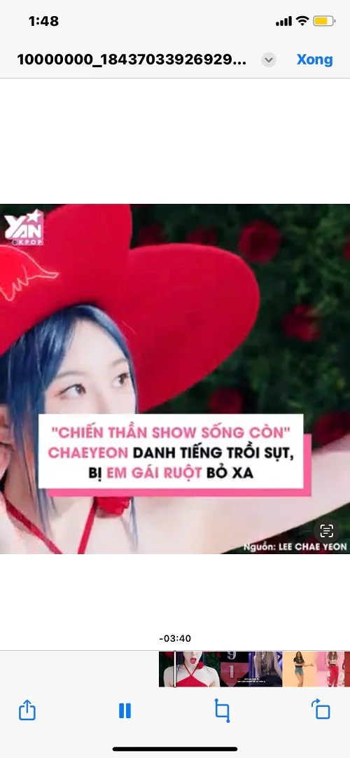 cách lưu video trên facebook về điện thoại iPhone