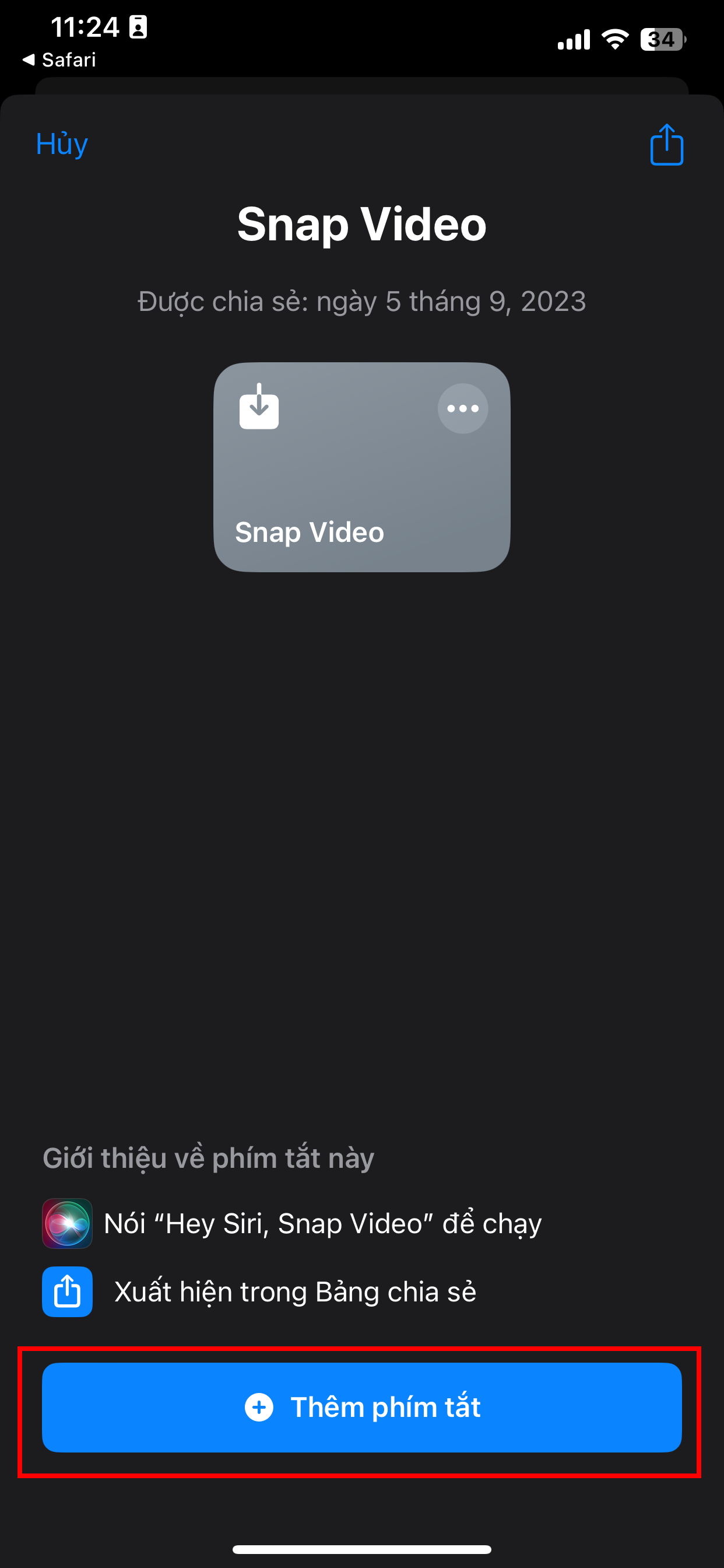 Cách sử dụng Snap Video