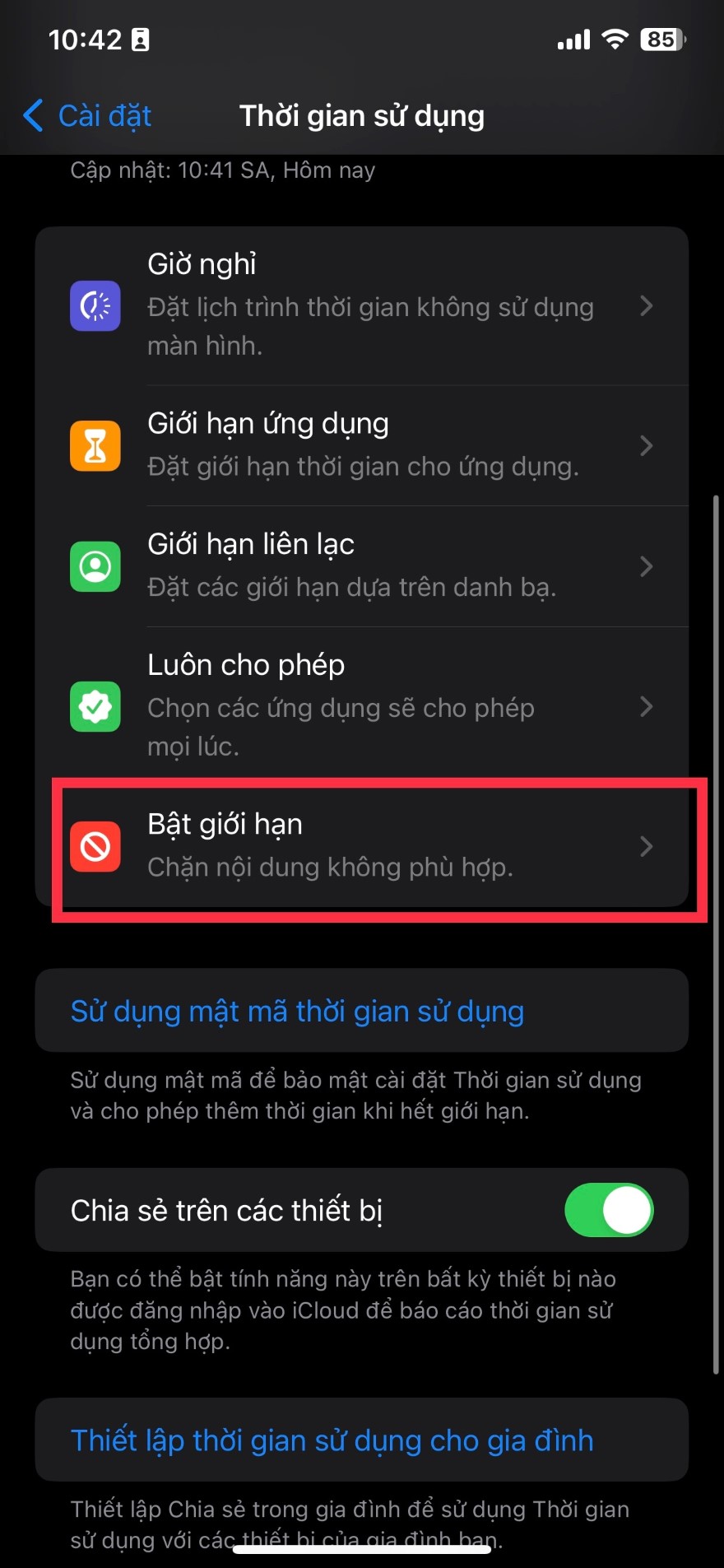 Cách vô hiệu hoá ứng dụng camera ở màn hình khoá 