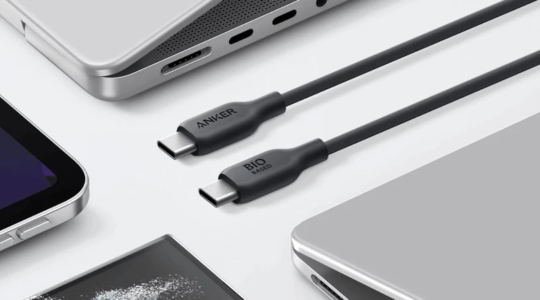 Cáp Type-C to Type-C Anker 0.9m 544 TPE Bio-Based A80F1