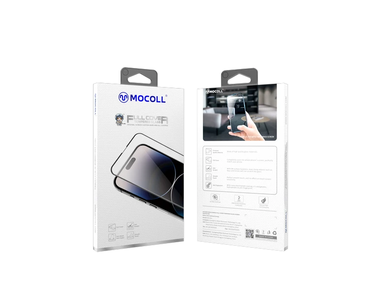 Cường lực iPhone 15 Pro MOCOLL 2.5D Full